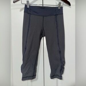 Lululemon Dignity Cropped Leggings Grey Size 4